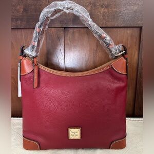 Brand New - Dooney and Bourke hobo bag in cranberry color!!